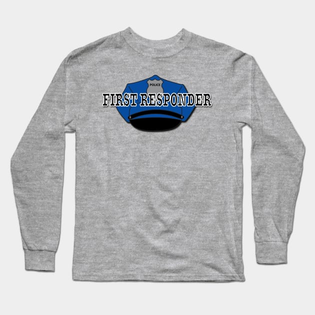 First Responder (Law Enforcement) Long Sleeve T-Shirt by MMcBuck